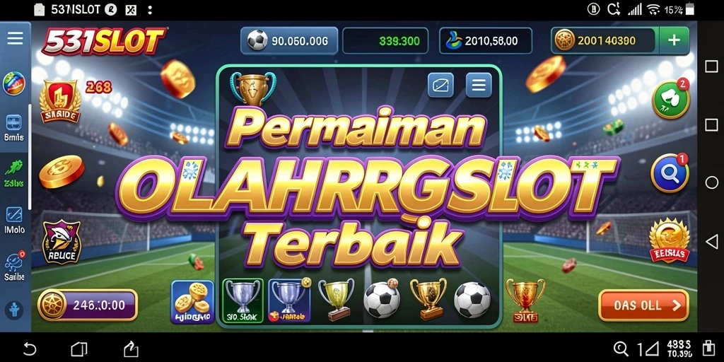 Screenshot gameplay 531SLOT dengan tema olahraga yang menarik.