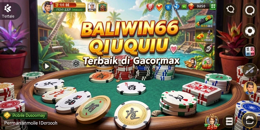 Tampilan gameplay QiuQiu yang seru di BALIWIN66.