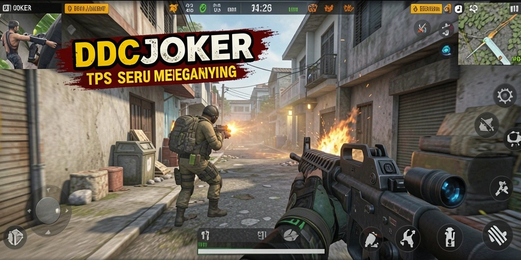 Tampilan gameplay menegangkan dalam IDCJOKER.