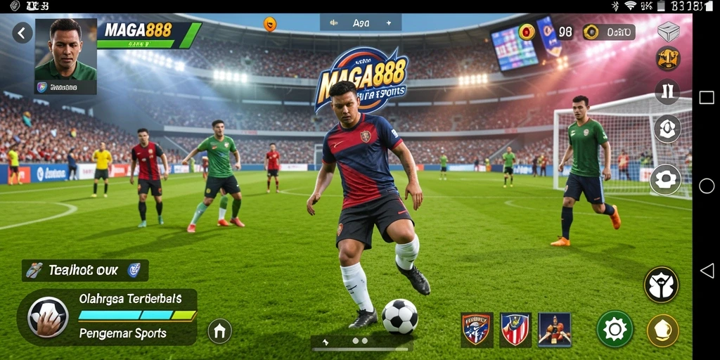 Gameplay menegangkan di <strong>MAGA888</strong> menunjukkan aksi olahraga yang seru.