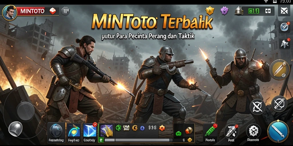 Tampilkan gameplay seru dan strategi mendalam MINTOTO.