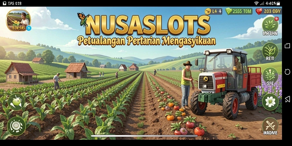 Tampilan gameplay <strong>NUSASLOTS</strong> yang menarik dan penuh warna.