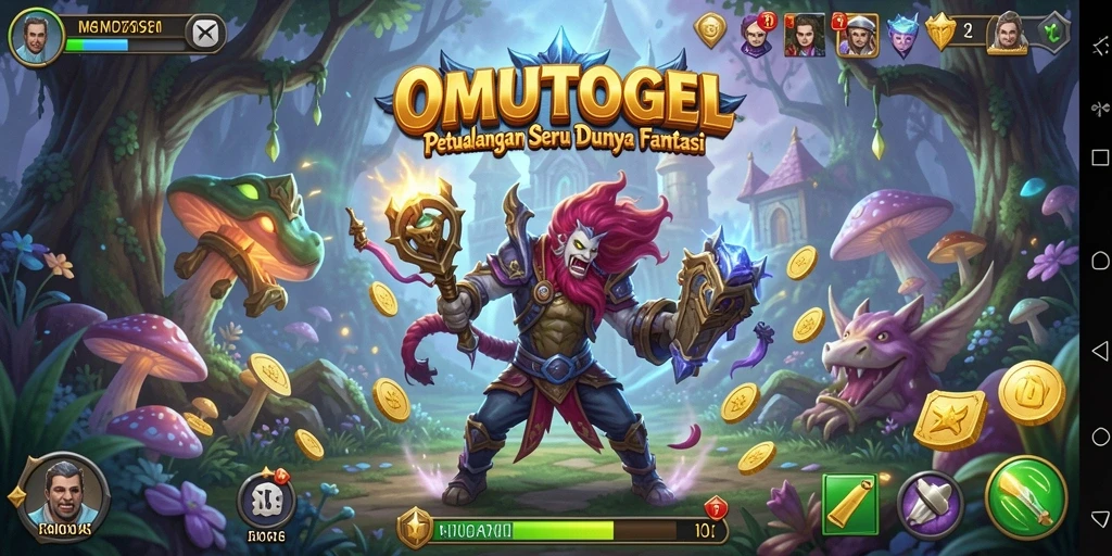 Tangkapan layar OMUTOGEL menunjukkan aksi seru dalam petualangan yang mendebarkan.