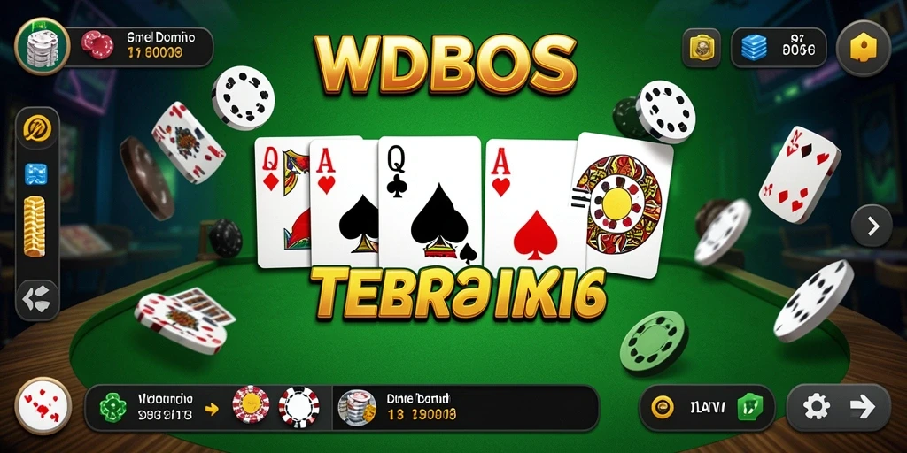 Tampilan gameplay WDBOS yang penuh warna dan menarik.